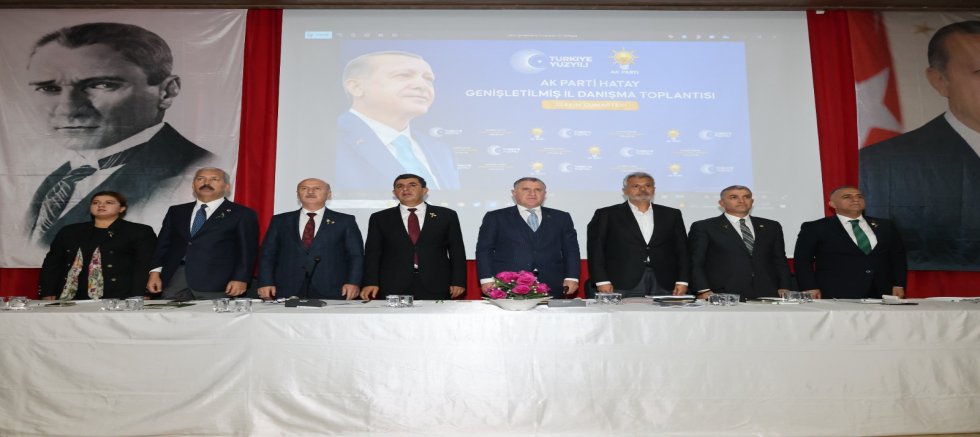 BAKAN BAK’IN KATILIMIYLA HATAY DANIŞMA MECLİSİ TOPLANTISI YAPILDI