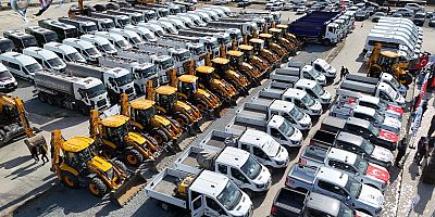 1000 ARAÇLIK DEV FİLO SAHADA  