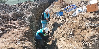 ALAN YAYLASI’NDA SU ŞEBEKESİ YENİLENİYOR
