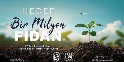 BAŞKAN ÖNTÜRK’ÜN FİDAN SÖZÜ GERÇEK OLDU