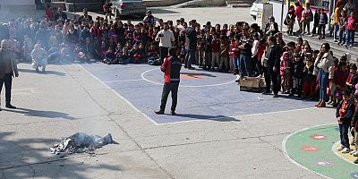 BÜYÜKŞEHİR YANGIN KONUSUNDA FARKINDALIK YARATIYOR