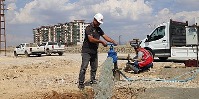 HASSA’DA 3 MAHALLENİN SU İLETİMİ GÜÇLENDİRİLDİ