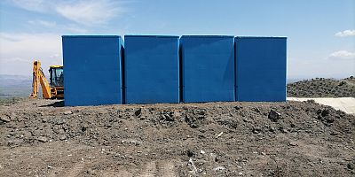 HATSU ALABEYLİ’DE 45 YILLIK SU DEPOSUNU YENİLEDİ