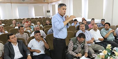 HATSU HEYETİ HASSA MUHTARLARIYLA BULUŞTU	