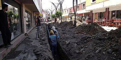 HATSU, İSKENDERUN AYAKKABICILAR ÇARŞISI’NIN ALTYAPISINI YENİLEDİ