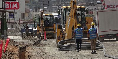 HATSU, TEKEBAŞI İÇME SUYU İNŞAATINDA SONA YAKLAŞIYOR