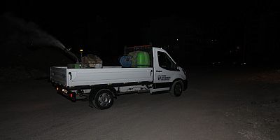 HBB’NİN GECE İLAÇLAMALARIYLA HAŞERELERE GEÇİT YOK