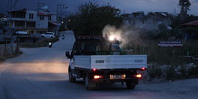 HBB, SAMANDAĞ’DA İLAÇLAMA ÇALIŞMALARINI SÜRDÜRÜYOR