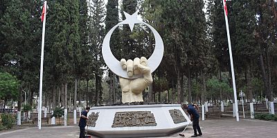 HBB, ŞEHİTLİKLERDE ANLAMLI ÇALIŞMA GERÇEKLEŞTİRDİ