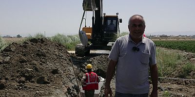 MADENBOYU’NUN ATIK SU HATTI SORUNU ÇÖZÜLDÜ