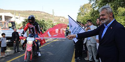 SERİNYOL-MADENLİ YOLU AÇILIŞ TÖRENİ’NE MOTORSEVERLER COŞKU KATTI