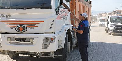 ZABITA’DAN İŞ MAKİNELERİNE YAKIN TAKİP